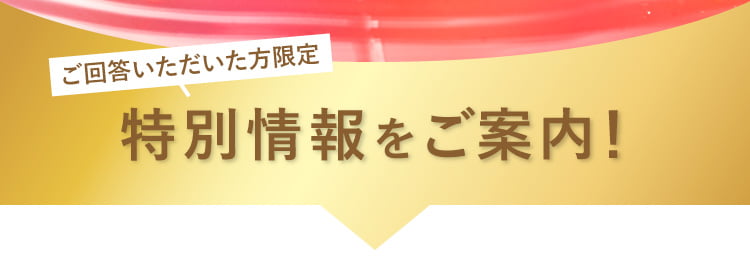 ページの最後に特別情報公開中